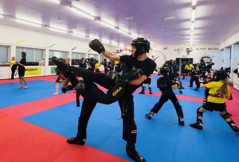 D1TKD students training
