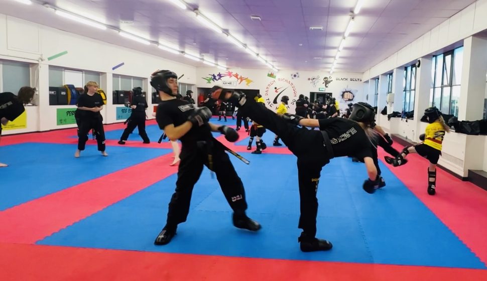 D1TKD students training