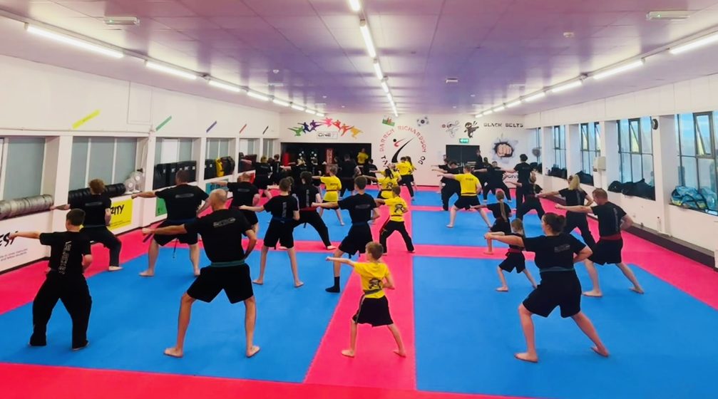 D1TKD students training