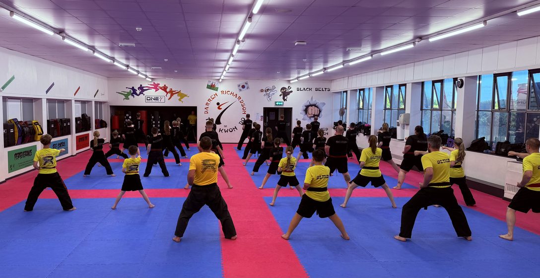D1TKD students training