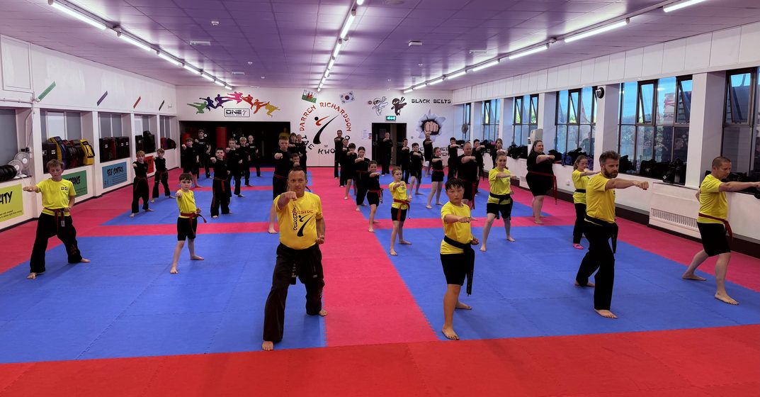 D1TKD students training