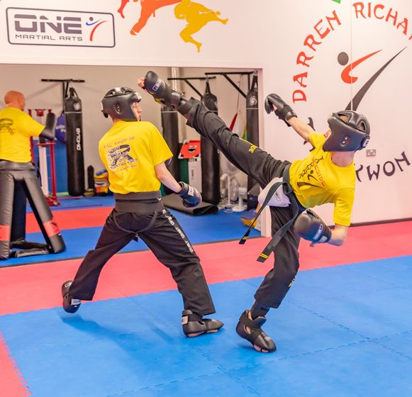 D1TKD students training