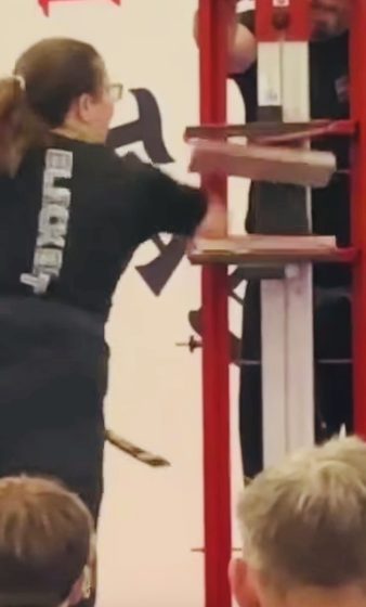 D1TKD students training