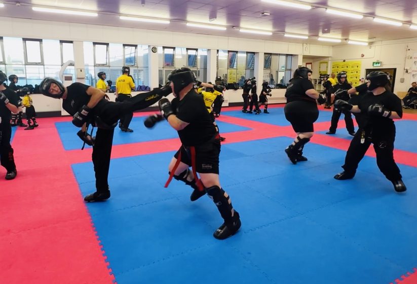 D1TKD students training