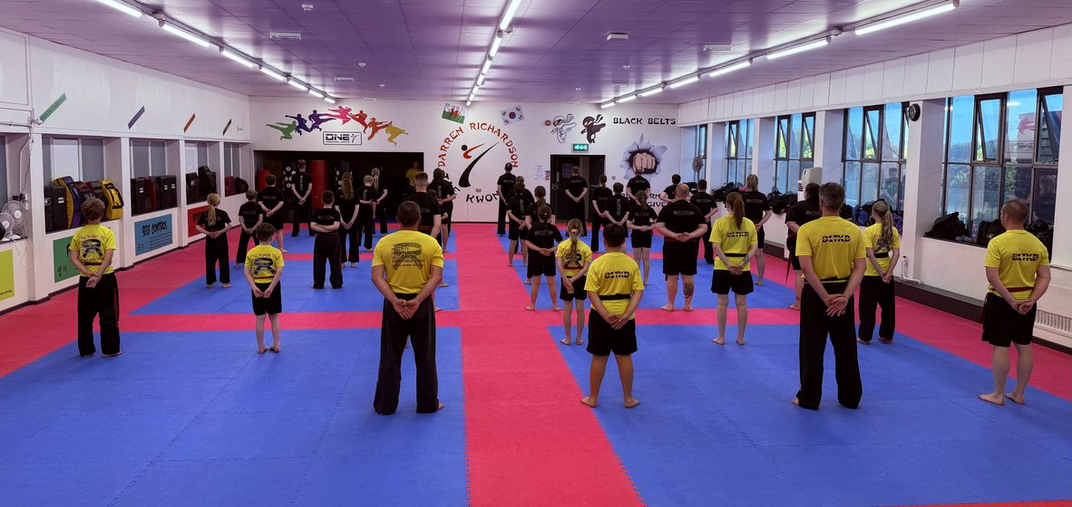 D1TKD students training